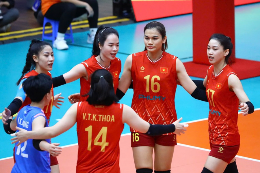 Thắng áp đảo U21, đội tuyển bóng chuyền nữ Việt Nam vào bán kết VTV Cup 2025