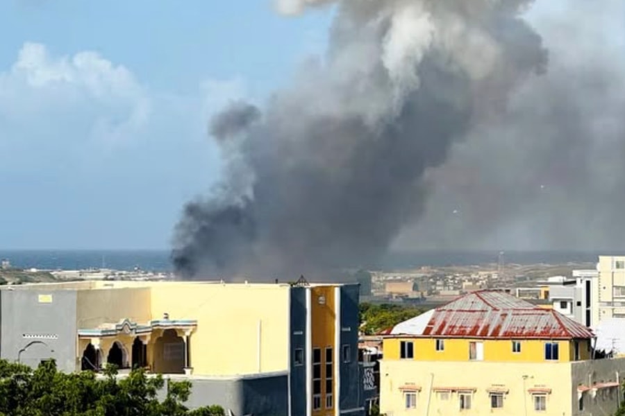 Trực thăng quân sự Uganda rơi ở Somalia, 5 người thiệt mạng