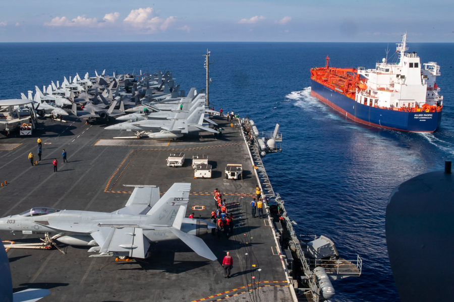 ‏Tàu sân bay Mỹ tăng cường sự hiện diện tại Biển Đông‏