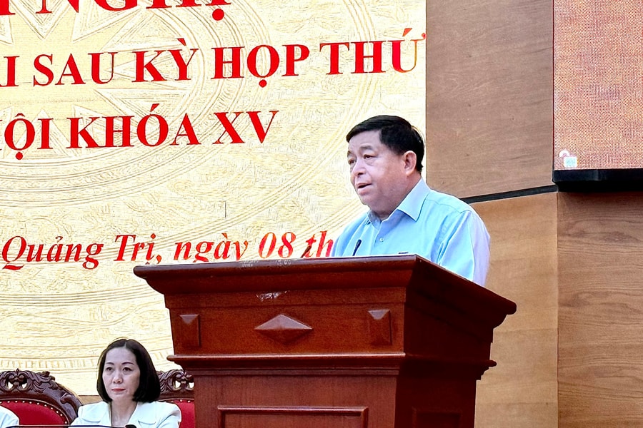 Tỉnh Quảng Trị mới cần có sự đồng thuận xã hội, chiến lược quy hoạch bài bản và cơ chế chính sách linh hoạt