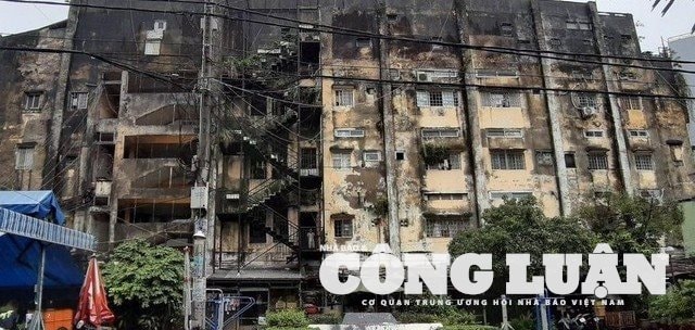 TP HCM còn 4 chung cư cấp D chưa di dời