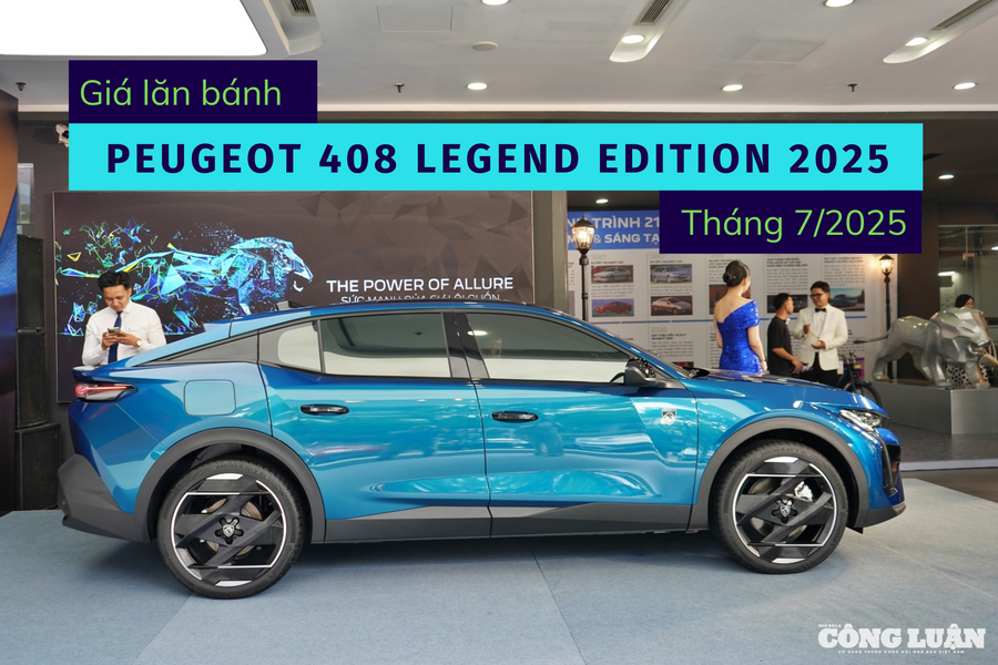 Giá lăn bánh Peugeot 408 Legend Edition phiên bản giới hạn 215 năm