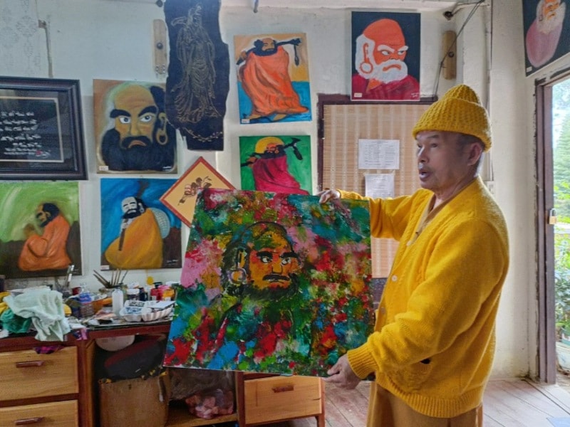 Đề nghị xác lập kỷ lục châu Á cho bộ sưu tập 1.129 bức tranh vẽ Bồ Đề Đạt Ma