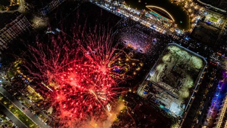 Quảng Trị bắn pháo hoa hằng tuần tại Đồng Hới