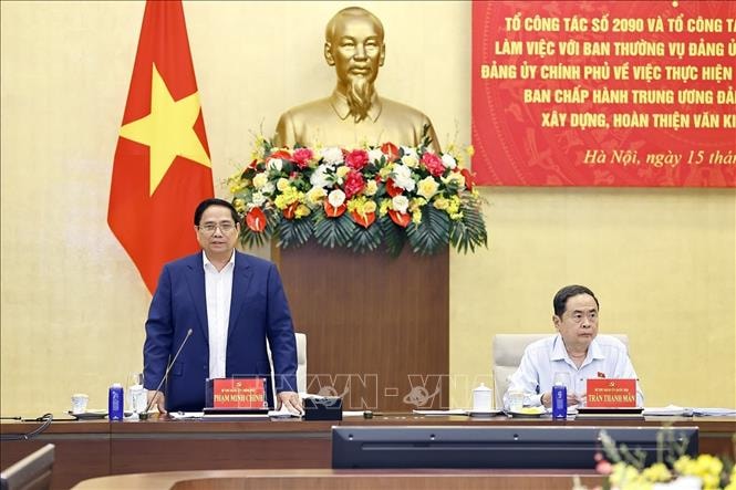 Tổ công tác Bộ Chính trị kiểm tra 'cuộc sắp xếp lịch sử' của Quốc hội và Chính phủ