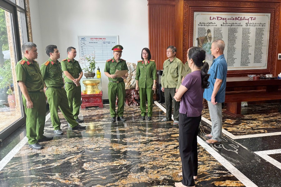 Thanh Hoá: Triệu tập, khám xét nơi ở của Bùi Quốc Ý