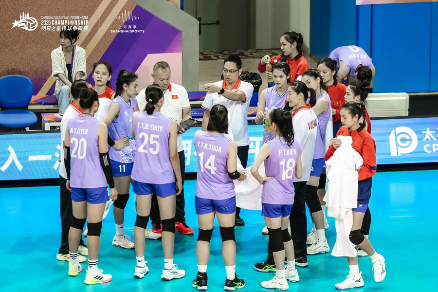Đội tuyển bóng chuyền nữ Việt Nam dừng bước ở bán kết Shanghai Future Star 2025