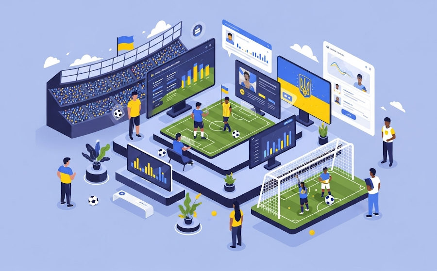 Trang tin thể thao Ukraine xây dựng 'đế chế bóng đá' giữa vùng chiến sự