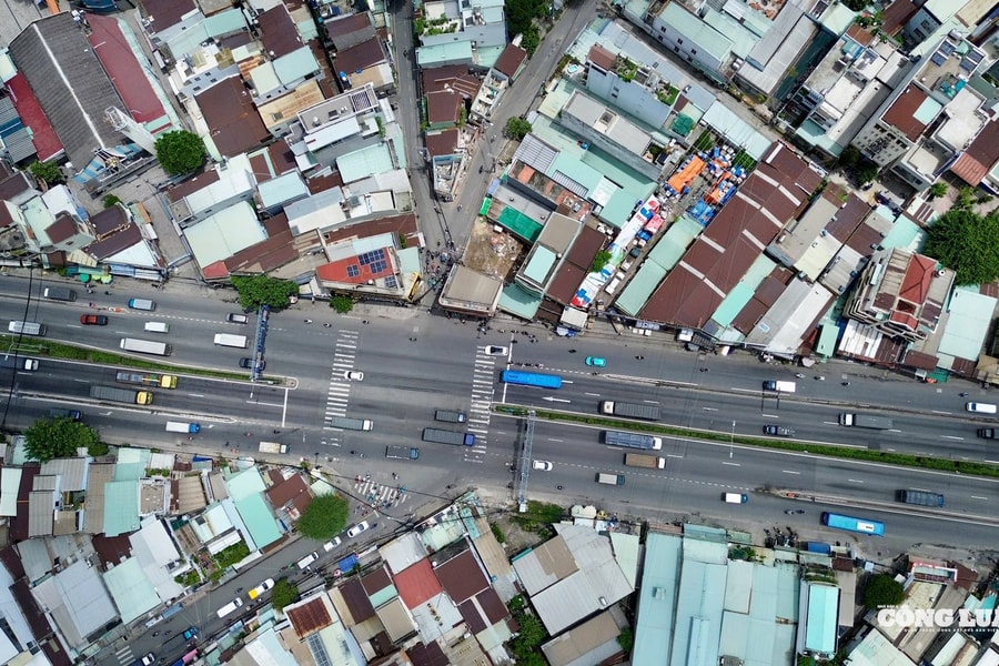 Cận cảnh nút giao gần 400 tỷ đồng sắp được nâng cấp ở TP HCM