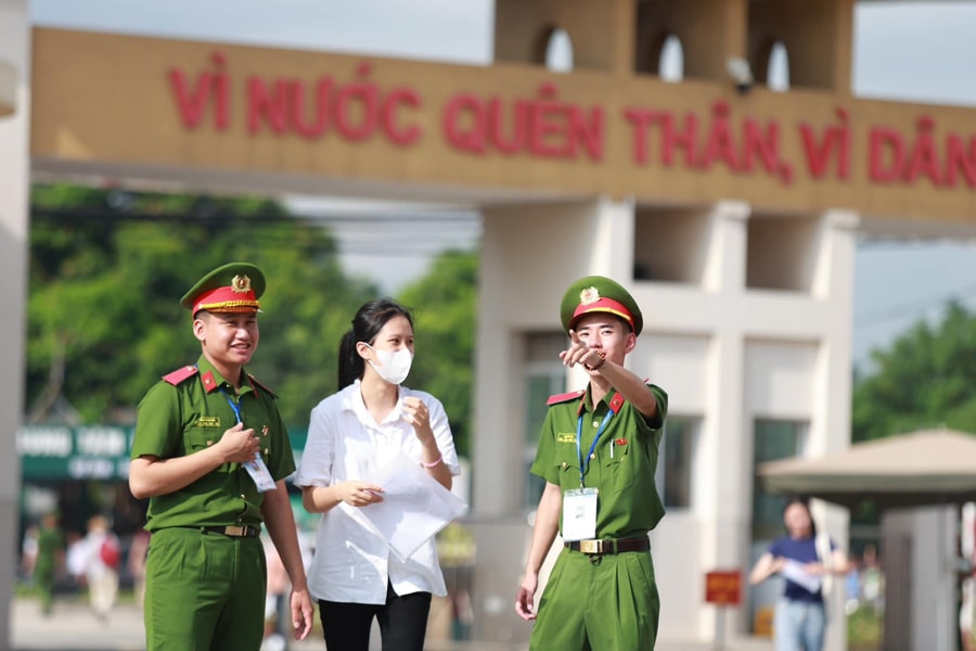 Thông báo điểm kỳ thi đánh giá của Bộ Công an 2025