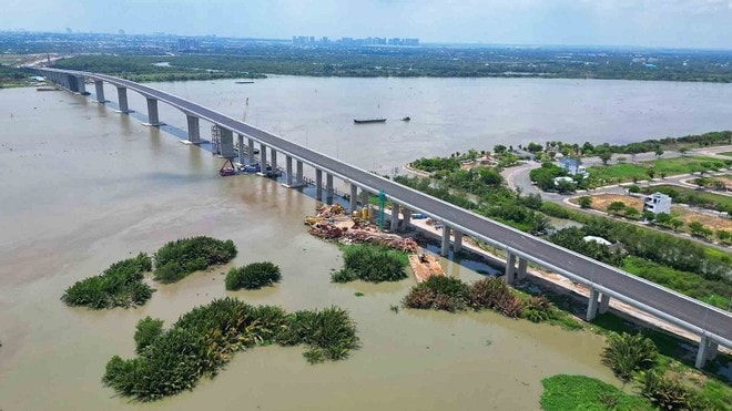 TP.HCM: Cầu Nhơn Trạch sắp hoàn thành nhưng chưa thể kết nối với Vành đai 3