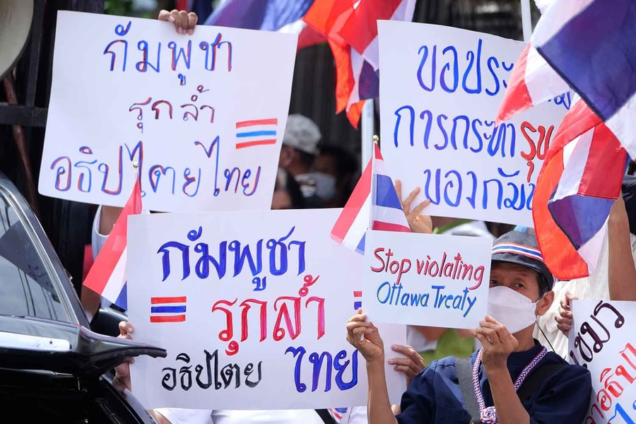 Thái Lan bắt đầu rà phá bom mìn gần biên giới với Campuchia