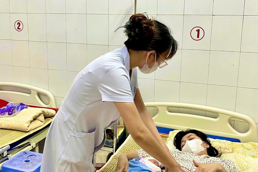 Bệnh viện Đa khoa Kiến Xương (Hưng Yên): Kịp thời cứu ca "đẻ rơi" ngay trước cổng viện