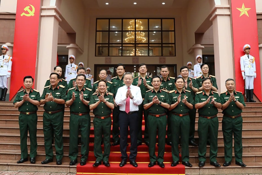 Công tác đảng, công tác chính trị là “linh hồn, mạch sống” của Quân đội