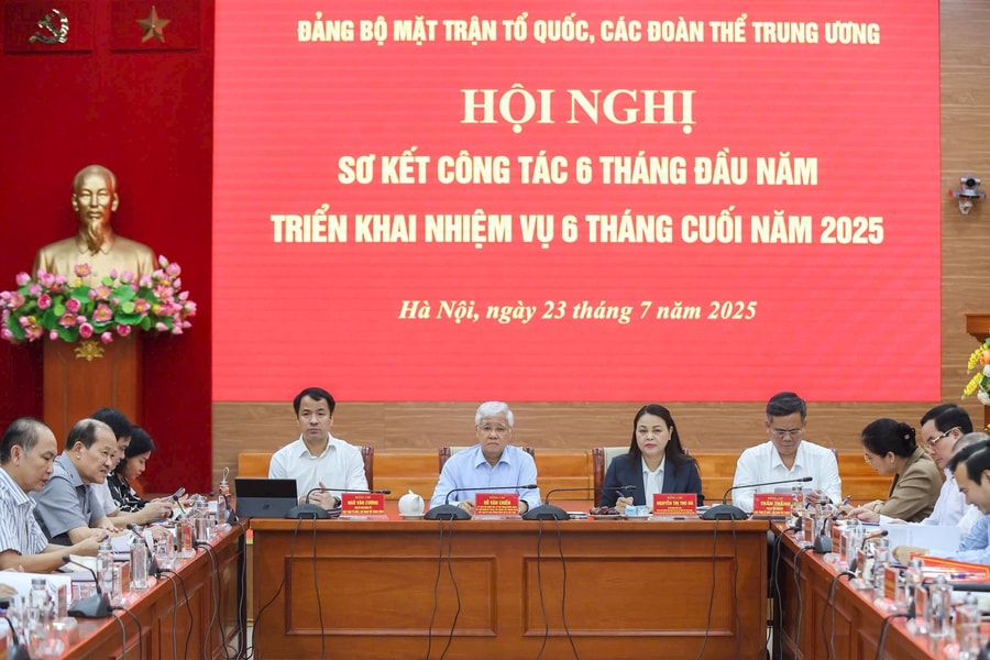 Đảng bộ Mặt trận Tổ quốc, các đoàn thể Trung ương triển khai hiệu quả 5 đề án sắp xếp, tinh gọn trong 6 tháng đầu năm