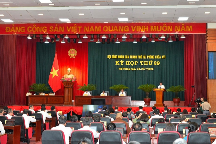 Khai mạc Kỳ họp thứ 29 HĐND TP Hải Phòng