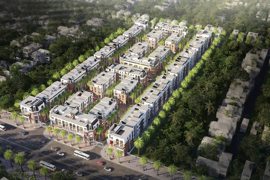 Dự án Khu nhà thương mại liền kề HDB - Palmy Biztown: Tọa độ kết nối - Tâm điểm giao thương nơi cửa ngõ phía nam Thủ đô