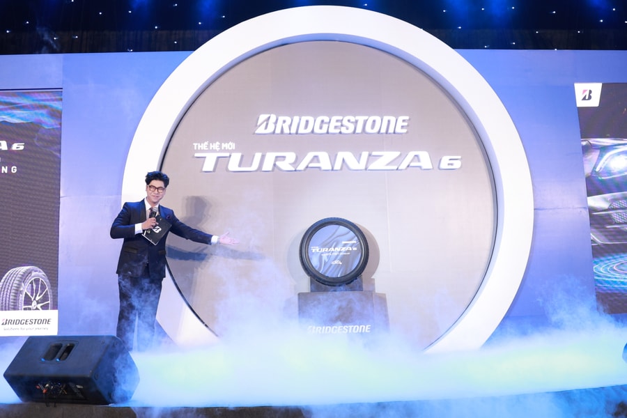 Bridgestone ra mắt dòng lốp Turanza 6 có thể giảm 16% phát thải CO₂