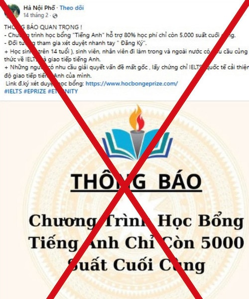 Bộ Giáo dục và Đào tạo cảnh báo lừa đảo liên quan đến học bổng du học