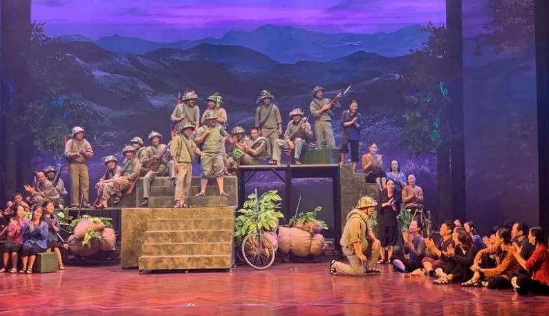 Vở chèo 'Đại tướng Võ Nguyên Giáp' trở lại trên sóng truyền hình