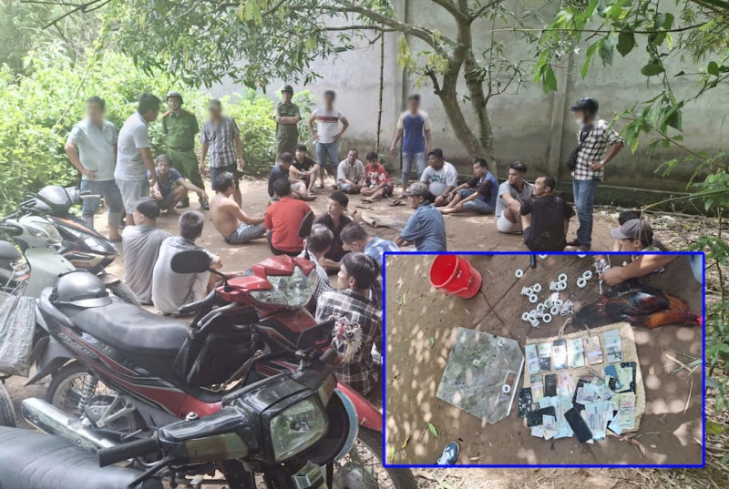 Vĩnh Long: Tạm giữ hình sự 11 đối tượng 'sát phạt' nhau tại sới đá gà