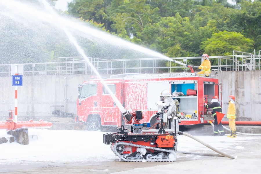 Petrolimex tổ chức diễn tập nâng cao năng lực nghiệp vụ PCKB, PCCC & CNCH