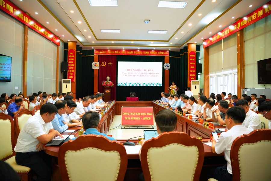 Đảng ủy TKV giao ban công tác dư luận xã hội và thông tin, tuyên truyền 6 tháng đầu năm 2025