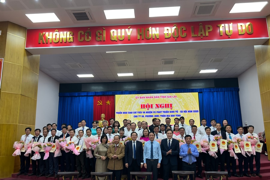 Gia Lai: Lần đầu tiên 77 xã, phường được giao chỉ tiêu phát triển kinh tế