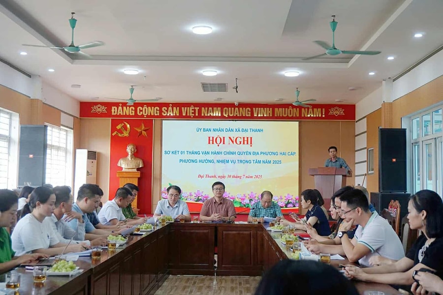 Xã Đại Thanh (Hà Nội): Tăng tốc hoàn thiện bộ máy chính quyền hoạt động thông suốt