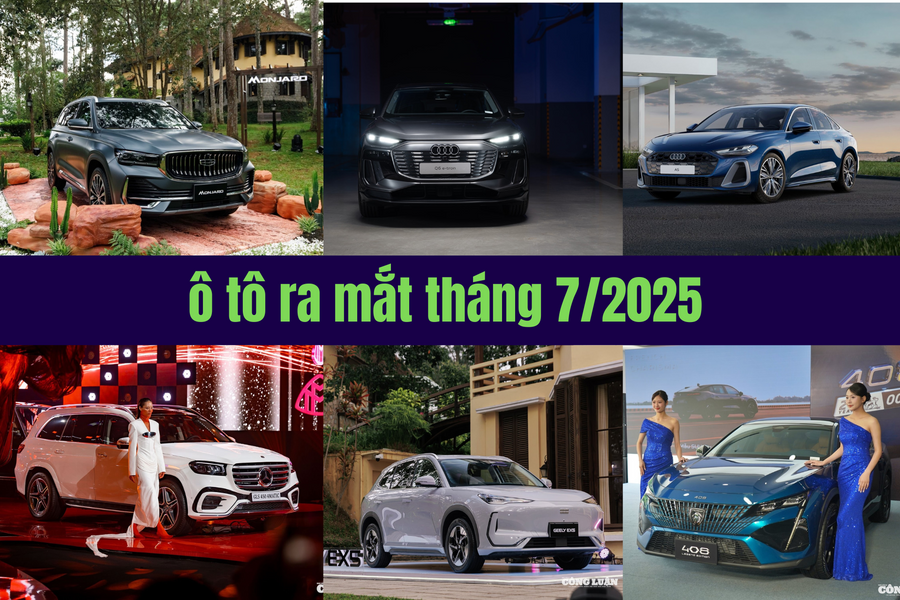 Điểm lại loạt ô tô mới ra mắt thị trường Việt Nam trong tháng 7/2025