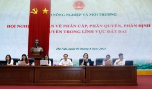 Bộ Nông nghiệp và Môi trường tổ chức Hội nghị tập huấn toàn quốc về phân cấp, phân quyền trong lĩnh vực đất đai