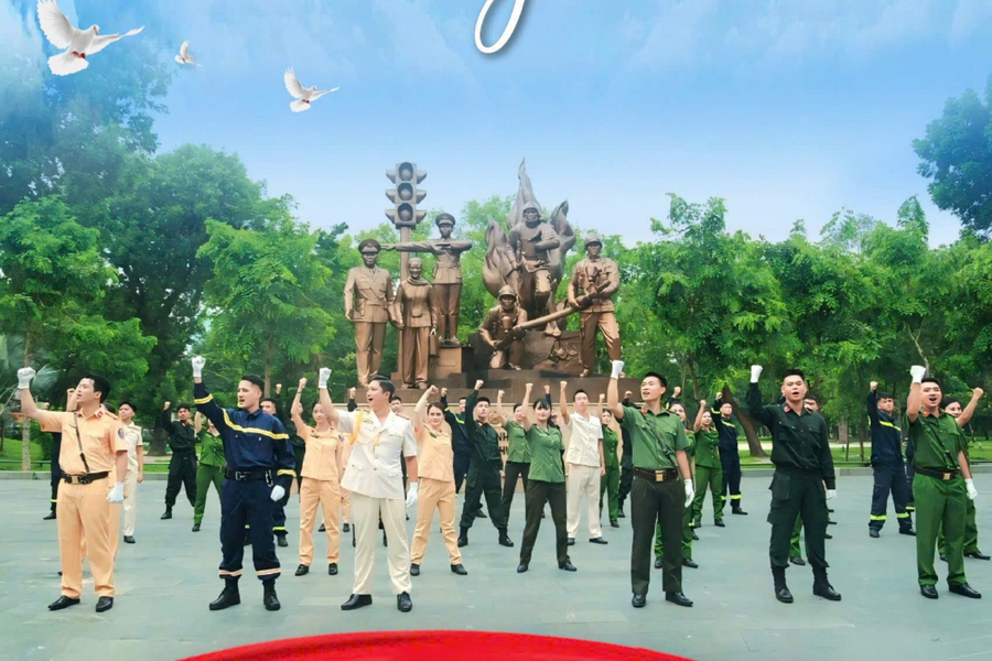 'Công an Hà Nội trong trái tim tôi': Giai điệu của niềm tin và tự hào