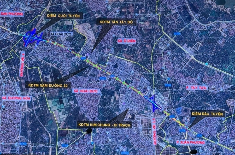 Hà Nội: Công bố phương án xây dựng tuyến đường 32, đoạn từ đường 70 đến Vành đai 4