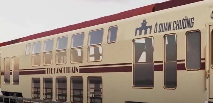 Hà Nội sắp ra mắt đoàn tàu du lịch hai tầng