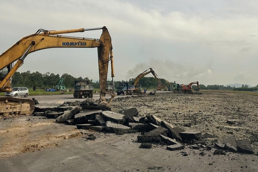 Kéo dài 600m đường cất hạ cánh cảng hàng không quốc tế Vinh