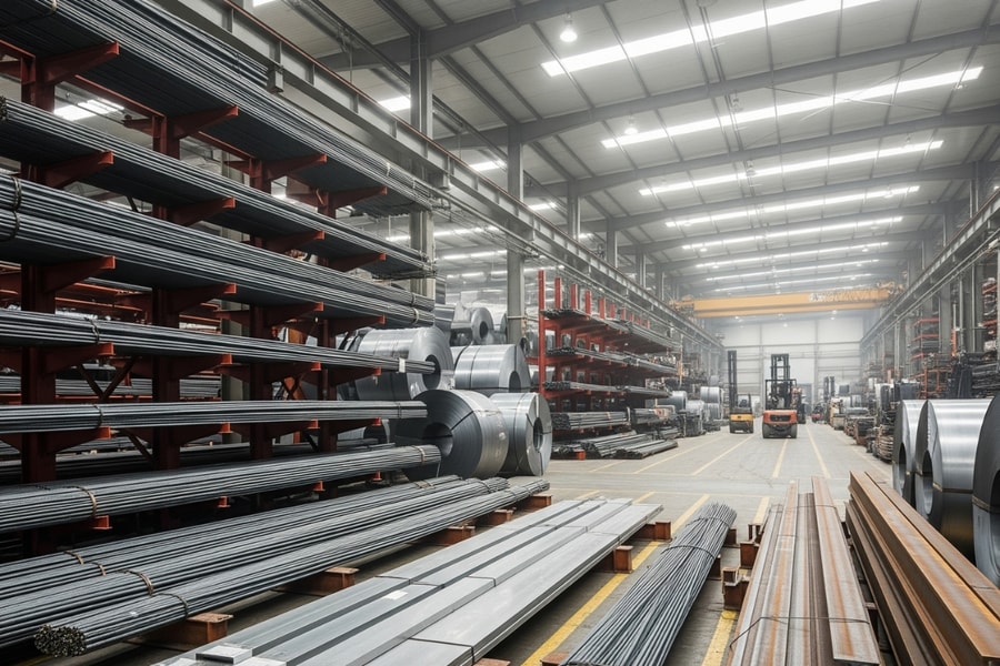 Giá thép hôm nay 5/8: Thép tụt dốc, quặng sắt tăng kịch trần nhờ tồn kho thấp