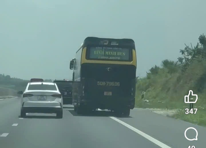 Chạy vào làn khẩn cấp, tài xế bị phạt nặng sau phản ánh của người dân