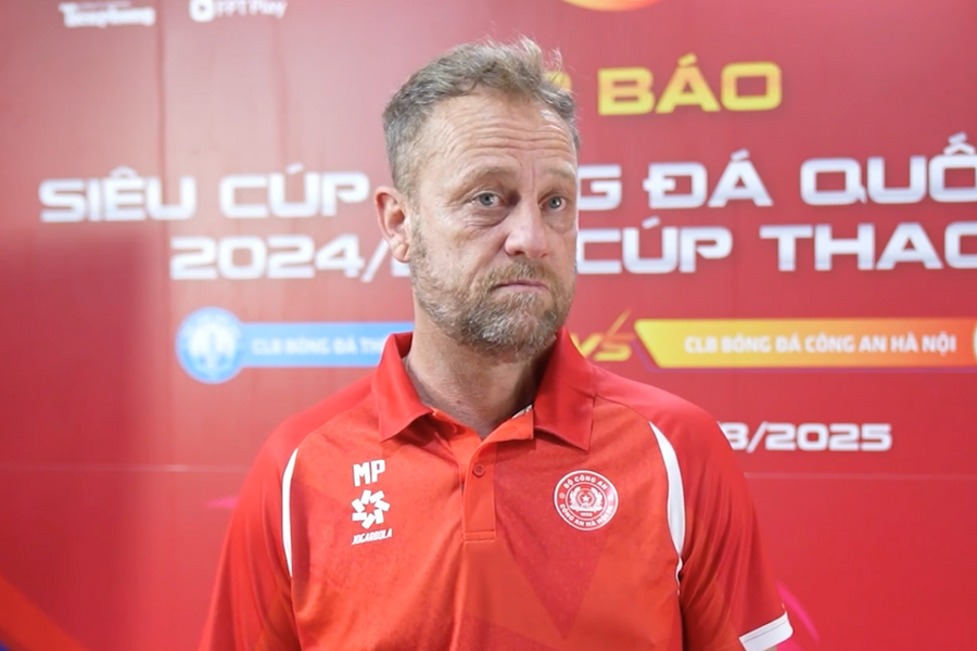 HLV Polking: ‘CAHN sẽ quyết giành thắng lợi trong trận Siêu Cúp Quốc gia 2024/2025’