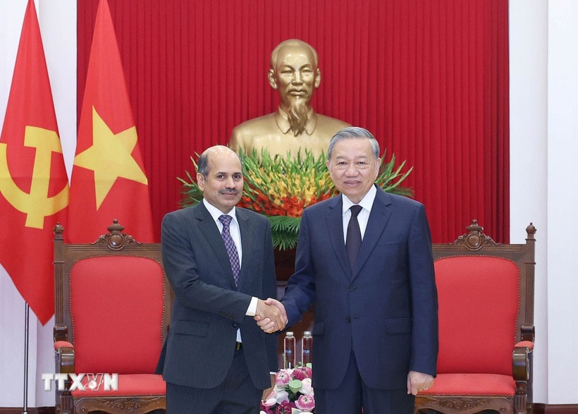 Tổng Bí thư Tô Lâm: Việt Nam – Ấn Độ cần khai thác tối đa tiềm năng hợp tác chiến lược