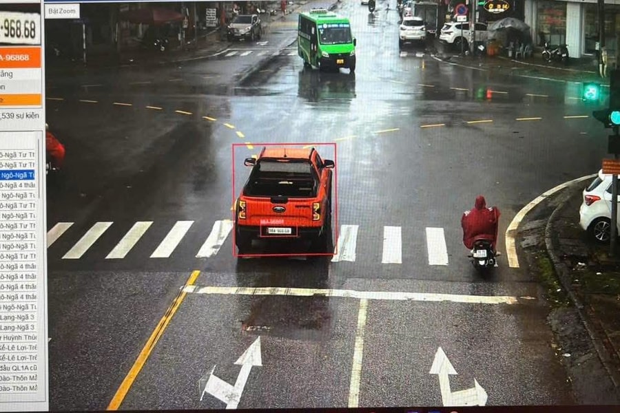 Gắn biển số giả 98A-968.68, xe bán tải bị “mắt thần” vạch mặt