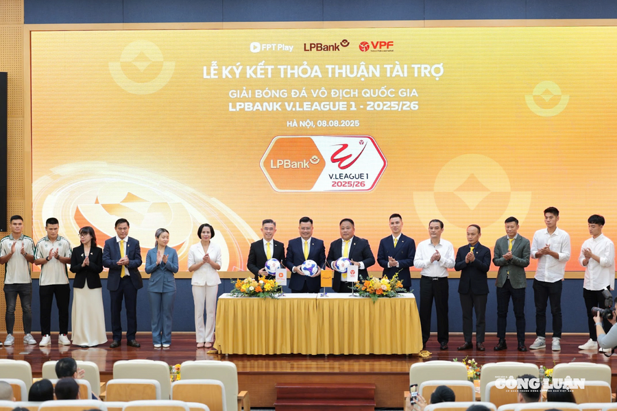 Công bố nhà tài trợ chính của giải V.League 2025/26
