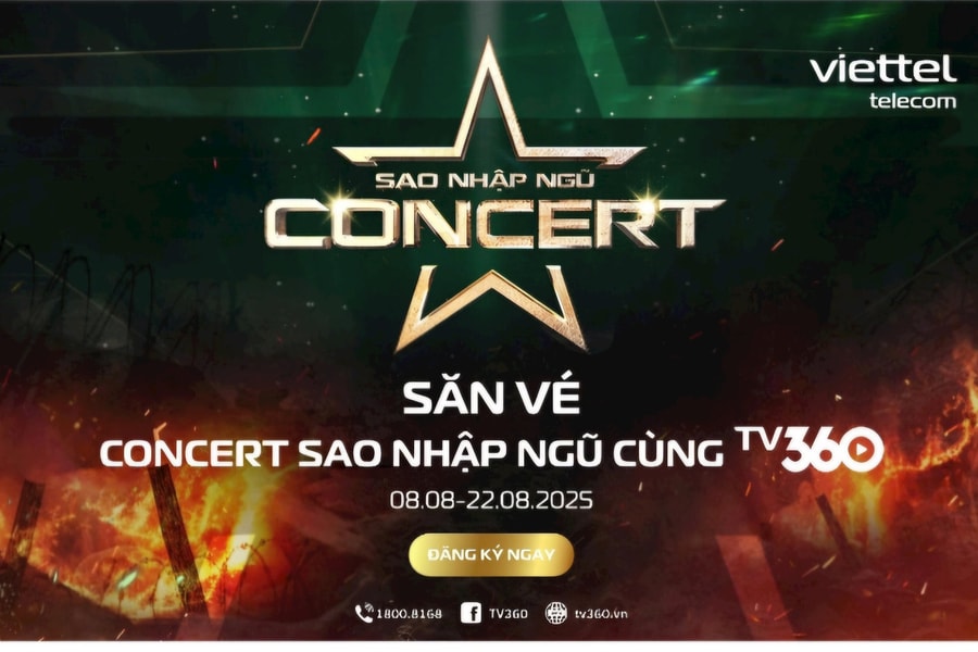 Cơ hội săn vé concert Sao nhập ngũ “All Stars” miễn phí trên TV360