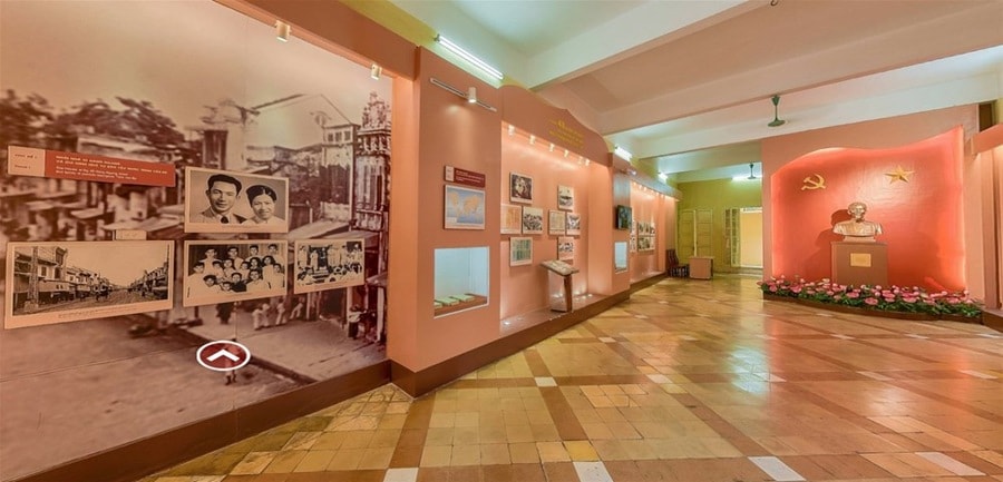 Trưng bày triển lãm tại nơi Chủ tịch Hồ Chí Minh khởi thảo 'Tuyên ngôn Độc lập'