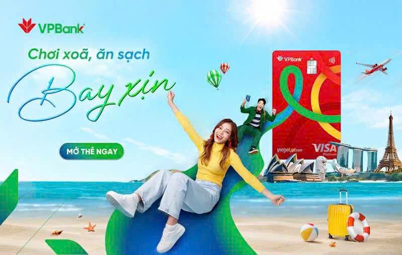 VPBank bắt tay cùng Vietjet và Visa: Mở thẻ là bay, nhận ngàn ưu đãi