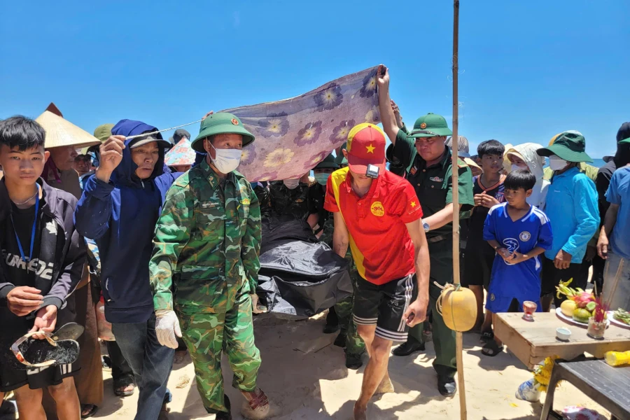 Tìm thấy thi thể ngư dân mất tích trên biển Quảng Trị