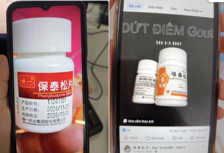 Thuốc chống viêm bị cấm 12 năm vẫn bán tràn lan trên mạng, nhiều người nhập viện nguy kịch