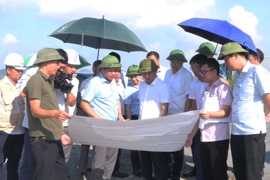 Ninh Bình kiểm tra tiến độ thực hiện một số dự án giao thông trọng điểm