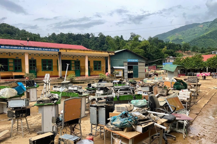 Trường vùng cao Điện Biên tan hoang sau lũ quét: Thầy trò 'trắng tay' trước thềm năm học mới