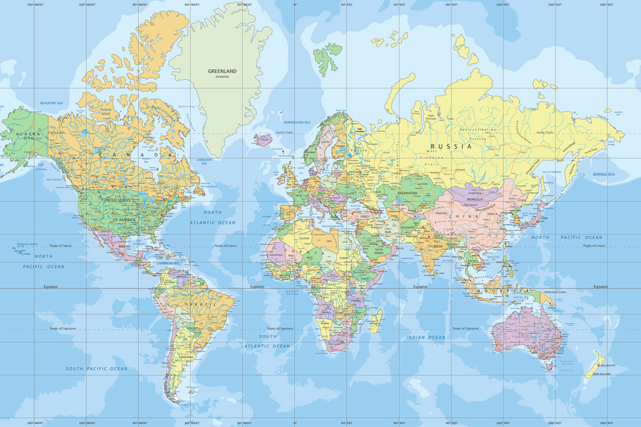 Chiến dịch 'Sửa bản đồ' thế giới nhận được sự ủng hộ của châu Phi