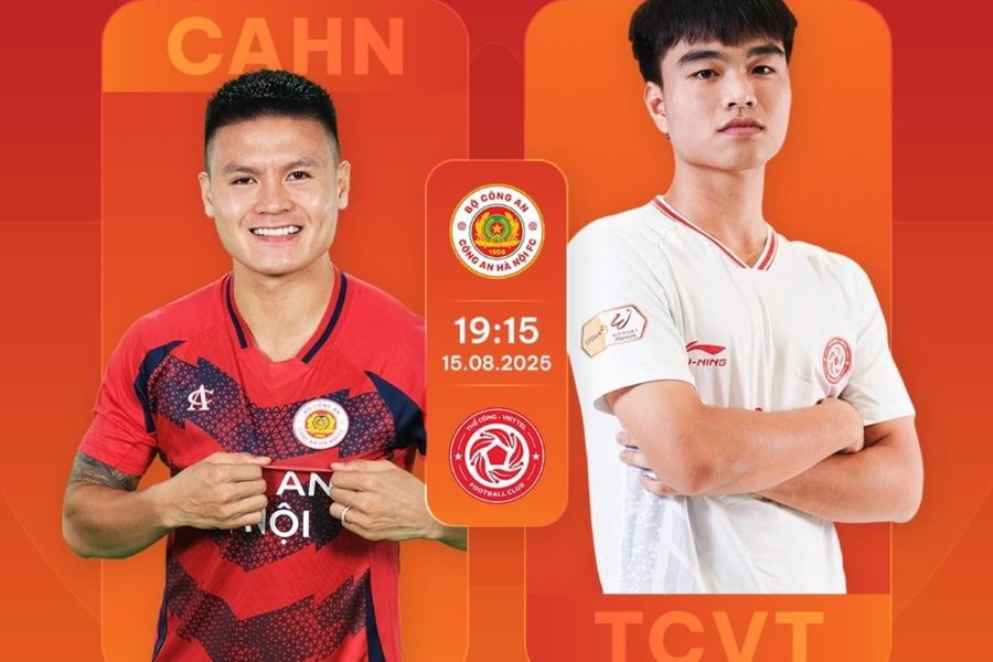 Điểm tin thể thao 15/8: CAHN vs Thể Công Viettel thư hùng mở màn V.League 2025, Ngoại hạng Anh và La Liga bước vào mùa giải mới